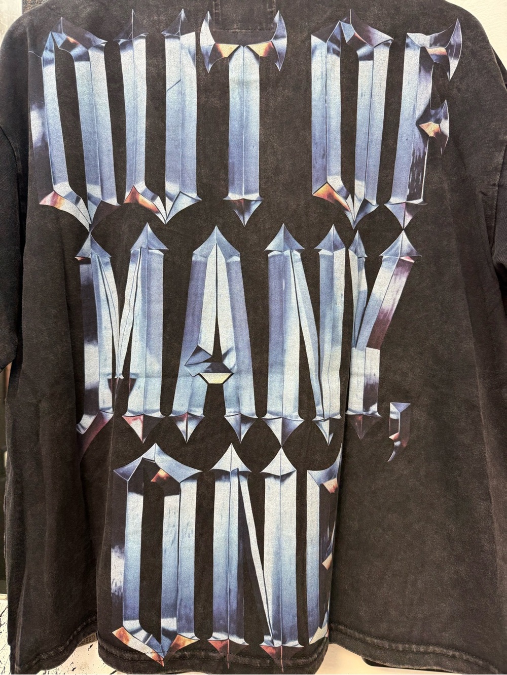 Godspeed New York Chrome Motto double graphic T-Shirt - Picture 6 of 13